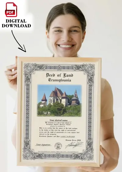 Image on the deed: Biertan Fortified Church