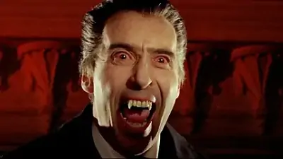 Christopher Lee as Dracula