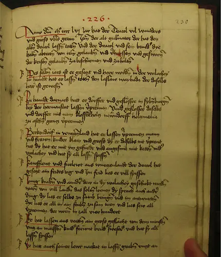 Dracula text, manuscript from Bram Stoker's novel