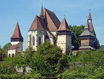 Biertan church castle