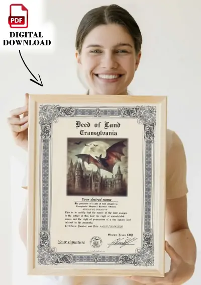 Image on the deed: Vampire Bat